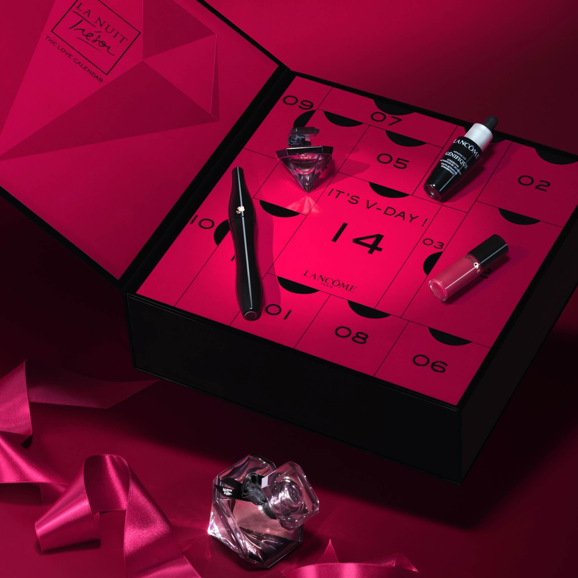 La nuit tresor dentelle new arrivals de roses the love calendar