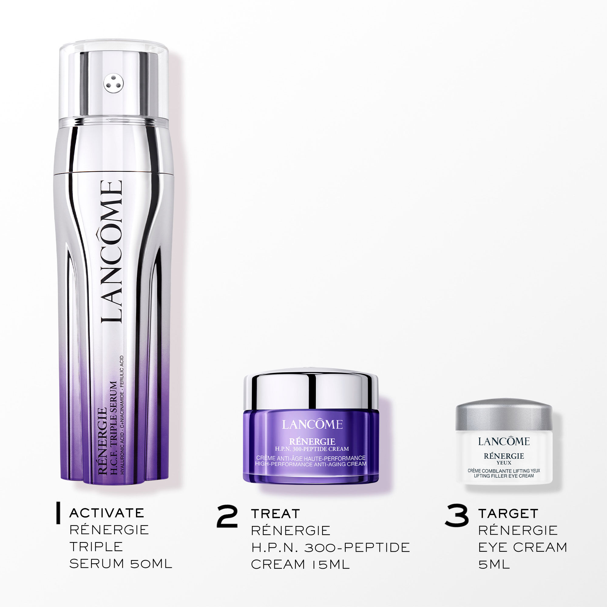 RENERGIE H.C.F. TRIPLE SERUM EYE SET
