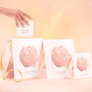 Decouvrez la carte cadeau lancome