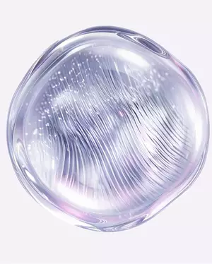 Ilustrace molekul Renergie - Lancome