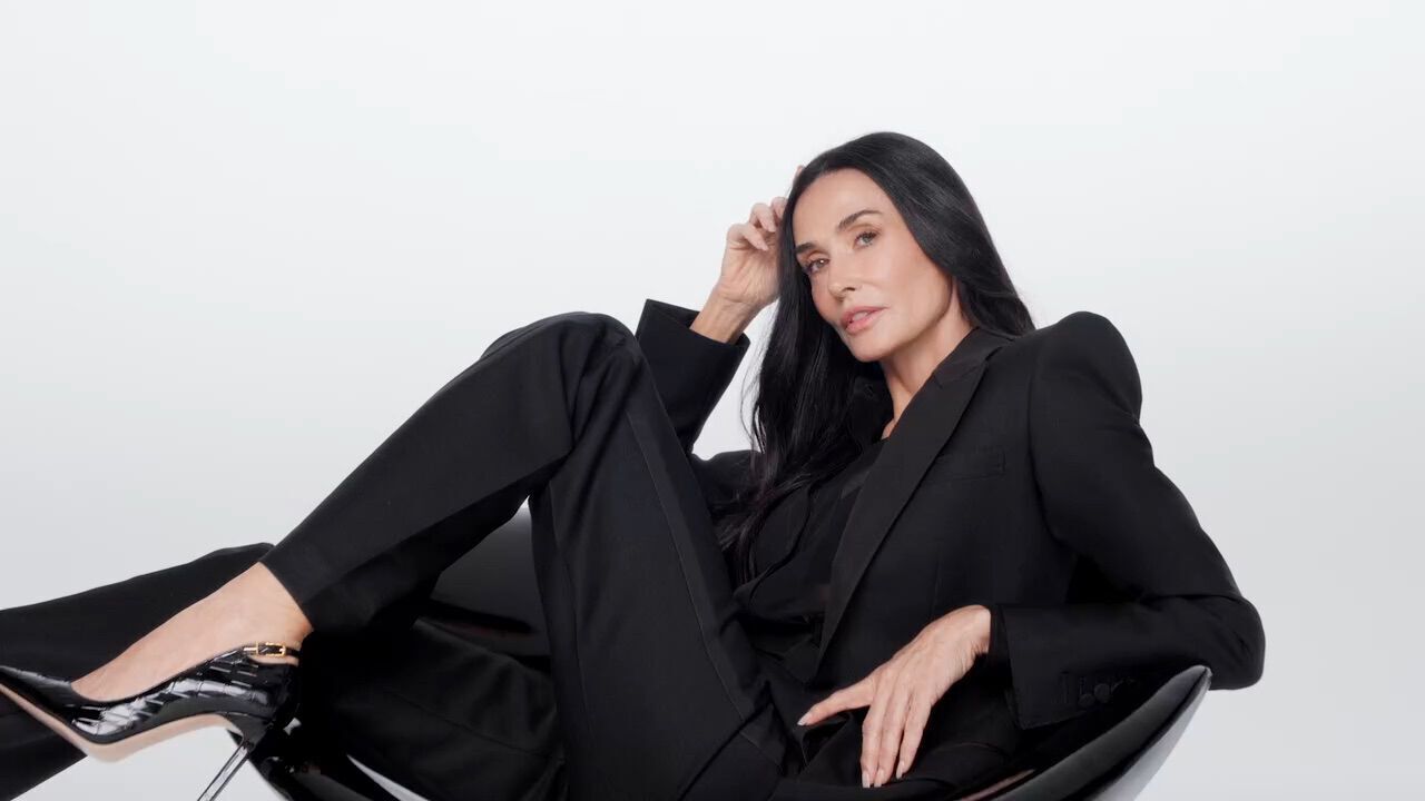 Ilustračni vizual s Demi Moore
